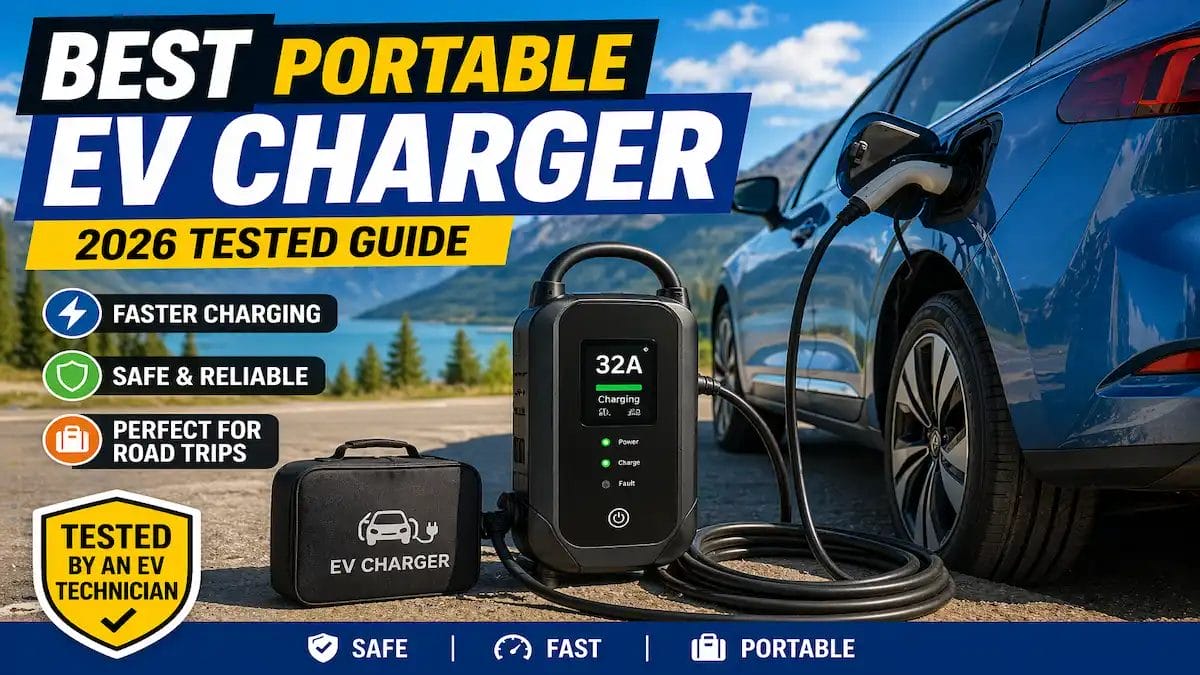 Best portable EV charger in real home setup