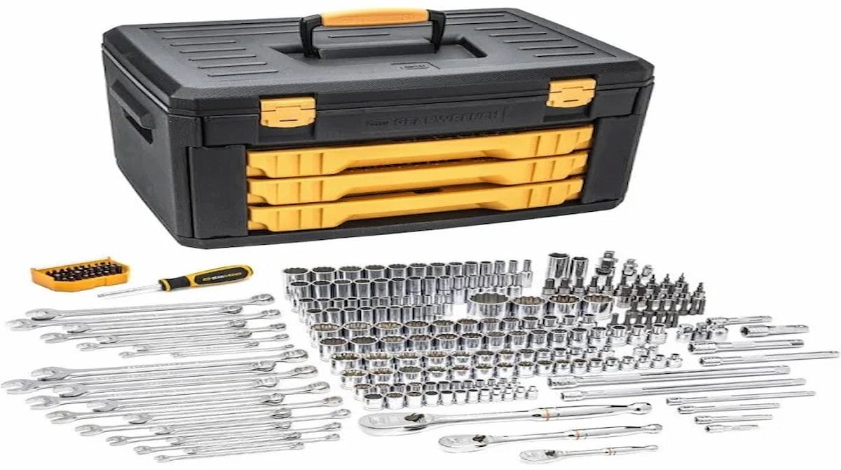 Tool Kit: GearWrench 80972 Mechanics Tool Set 