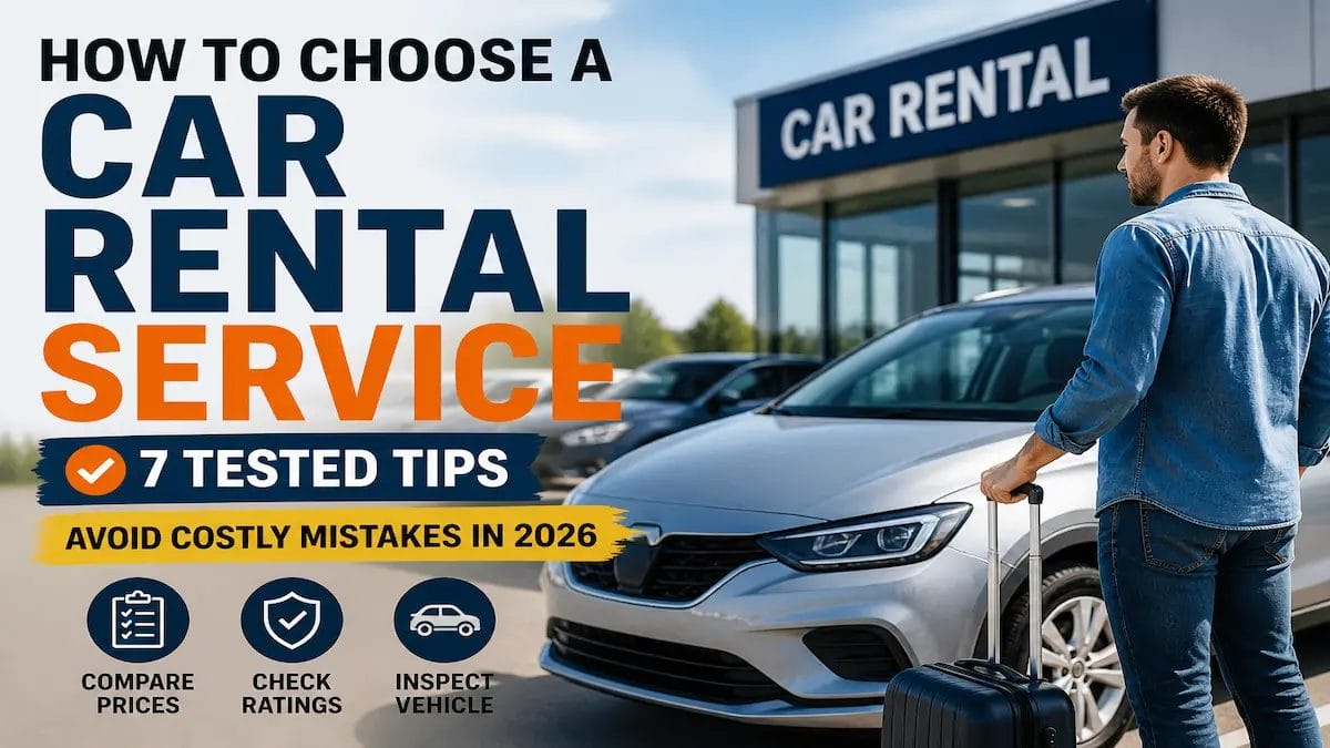 how to choose a car rental service guide