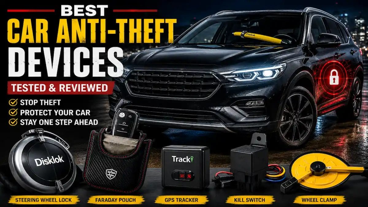 Best car anti-theft devices protecting a modern SUV